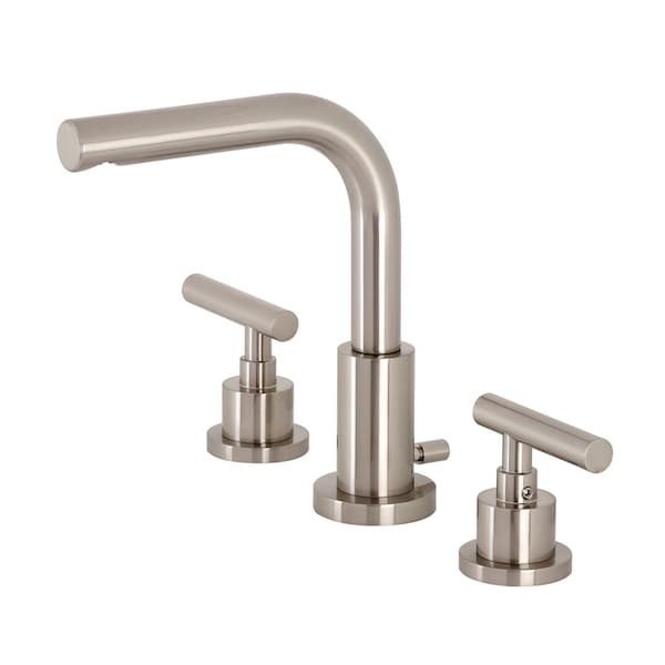 FSC8958CML Manhattan Widespread Bathroom Faucet W/ Brass Pop-Up, Nickel